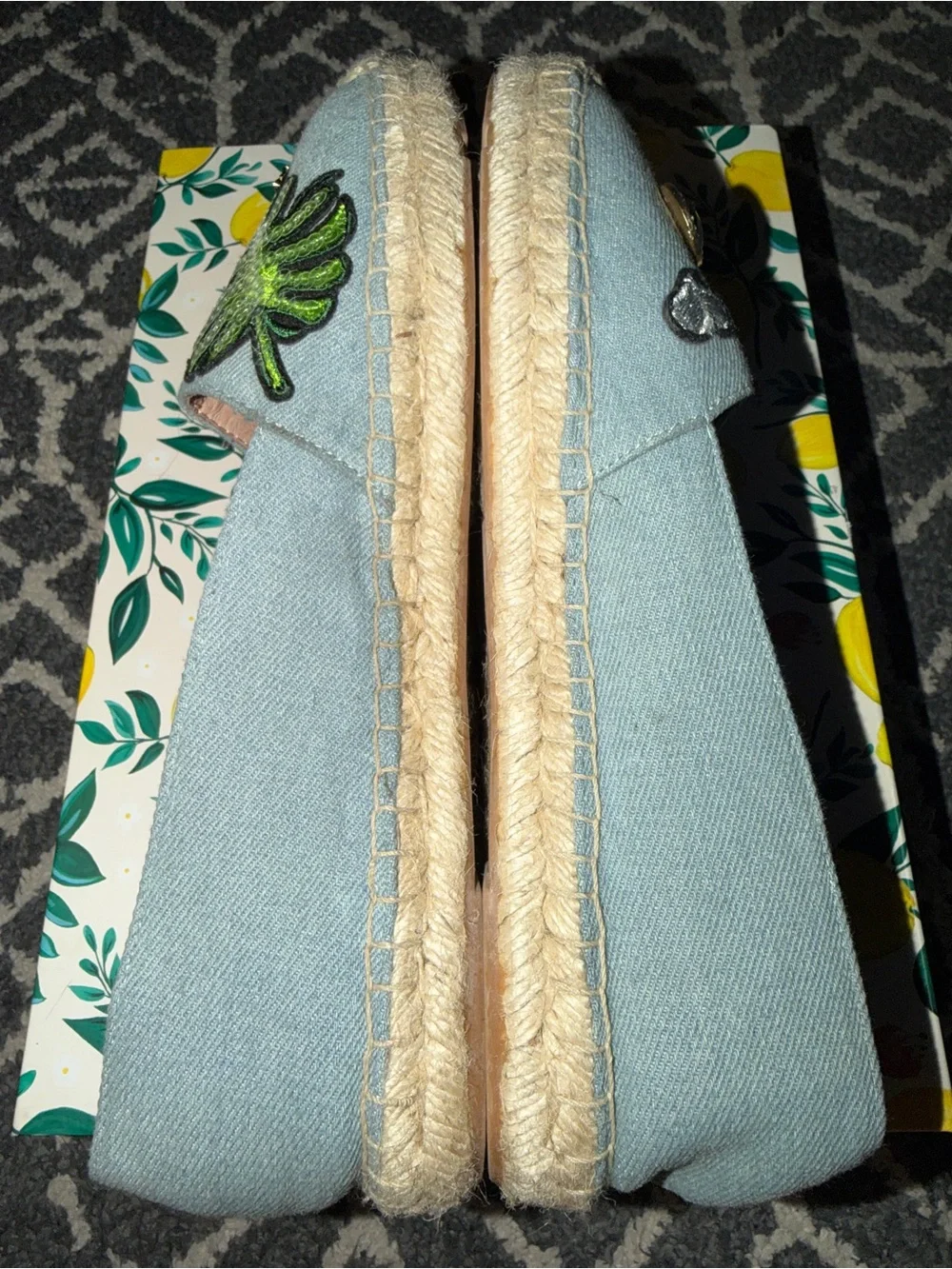 BiBILou Summer Espadrille Flat- Size 41 (US Women’s 10)